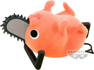 Produktbild von Kettensägenmann Pochita Ver.B Flauschige Puffy Figur 7cm