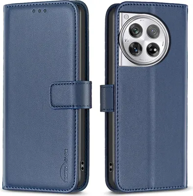 Produktbild von OnePlus 12 Hülle - BINFEN Klapphülle - Blau