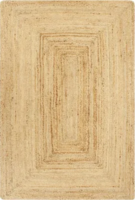 Produktbild von Teppich Handgefertigt Jute Natur 80x160 cm