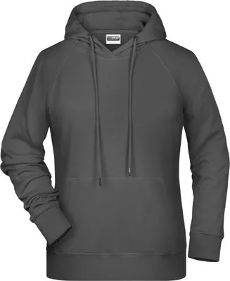Produktbild von Ladies' Hoody Kapuzensweat mit Raglanärmeln graphite, Gr. XL