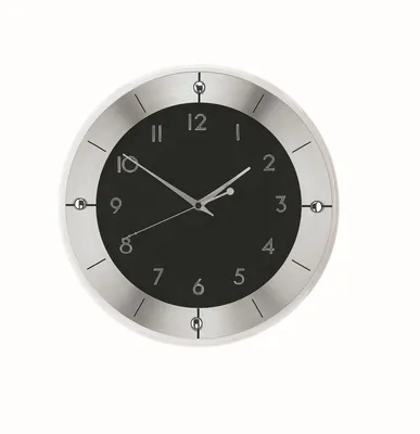 Produktbild von AMS Funk-Wanduhr, Funkwerk, D31x4cm, 5849