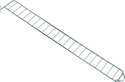 Zdjęcie produktu dla Przegroda do ogranicznika półki regału sklepowego Mega-M G-57 cm H-6 cm ocynk