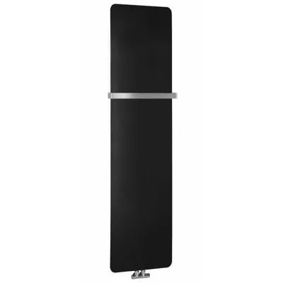 Produktbild von TABELLA Badheizkörper 370x1590 mm, Schwarz mat