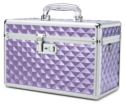 Productafbeelding van Afsluitbare medicijnbox, EHBO-veiligheidsbox, paars, groot