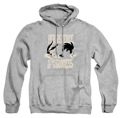 Productafbeelding van Looney Tunes - "Persistence" hoodie voor heren/dames, uni model, TV38311 (XXL) (Sportieve heatherkleur)