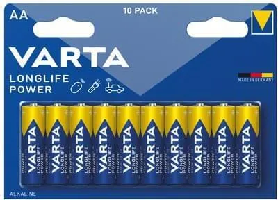 Immagine prodotto di Varta 4906/LR06 LONGLIFE POWER Mignon confezione in blister da 10 pezzi