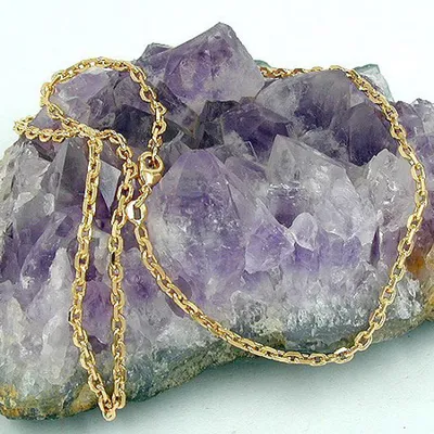 Produktbild von Kette 1,3mm Anker diamantiert 14Kt GOLD