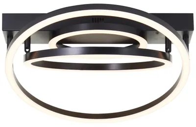 Produktbild von BRILLIANT LED-Deckenleuchte Pedley, 29,8 W, 3000 K, EEK: E, 3800 lm, IP20, schwarz