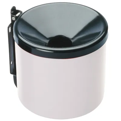 Produktbild von Selbstlöschender Wandaschenbecher für den Innen- und Außenbereich, weiß, Ø 15 cm