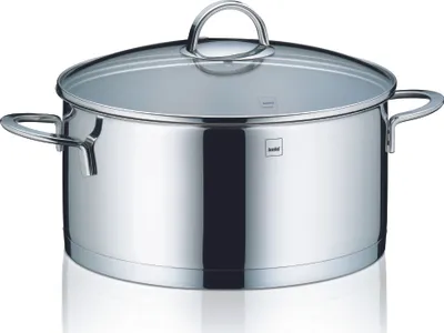 Immagine prodotto di KELA Casseruola in acciaio inox con coperchio in vetro 5 l CAILIN KL-10957