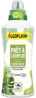Obrázek produktu pro Tekuté hnojivo, ALGOFLASH Naturasol, zelené rostliny, 1 litr, UAB