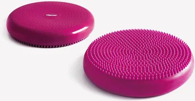 Image de tiguar Air Disc coussin d'équilibre violet (Ø 32 cm), coussin d'entraînement pour l'équilibre, la stabilité & la musculature profonde, antidérapant, ergonomique, avec picots, idéal pour le fitness