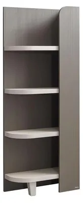 Produktbild von Bücherregal Regal Schrank Holz für Kinderzimmer Jugendzimmer Möbel Braun