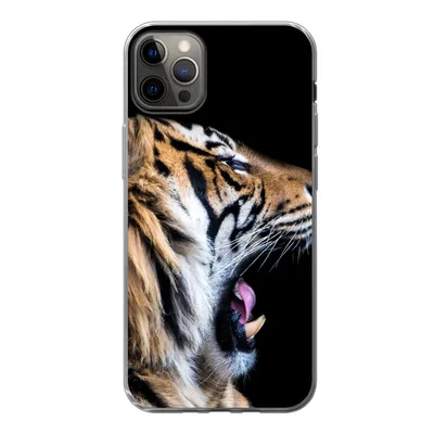 Produktbild von MuchoWow® Handyhülle Schutzhülle Hülle für iPhone 13 Pro Max Tiger - Tiere - Porträt Silikon Softcase Handy Hülle - Mobiltelefon