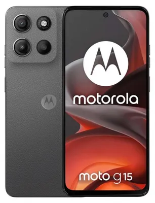 Image de Motorola Moto G15 4G 8GB/512GB Grau (Gravity Grey) Dual-SIM
