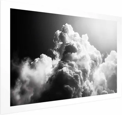 Produktbild von Posterpapier Poster - Clouds Like Dreams: Let the Sun Brighten Your Day – A Visual Feast 42x29.7 cm Muster b-H-10043-ao-a