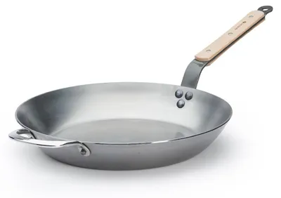 Produktbild von de Buyer 5710.32, Rund, Allzweckpfanne, Satinierter Stahl, 2,7 l, Frankreich, 32 cm