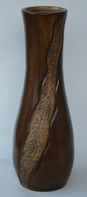 Produktbild von BODENVASE "MAROKKO" - Größe: ca.50 CM Schwarzbraun