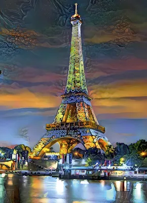 Immagine prodotto di BLUEBIRD Puzzle Torre Eiffel al tramonto, Parigi, Francia 1000 pezzi
