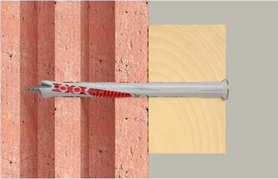 Image de Cheville Fischer Duoxpand T ø10x100mm Avec Vis Fixation Polyvalente Intelligente Pour Tous Matériaux - Fischer