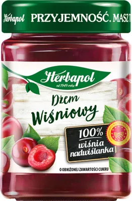 Produktbild von Herbapol Kirschkonfitüre O Obniżonej zawartości Cukru 280 G