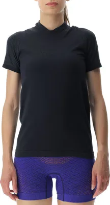 Produktbild von UYN Running Exceleration Laufshirt Damen black/iron XL