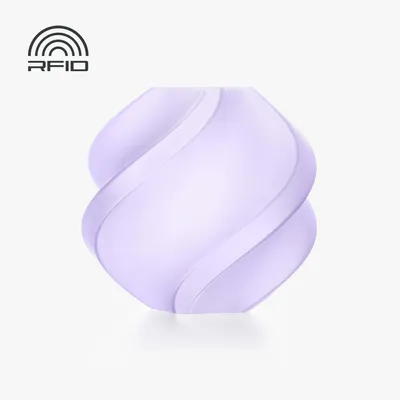 Produktbild von Bambu Lab PLA Translucent Filament mit Spule 1kg Lavendel (13711)