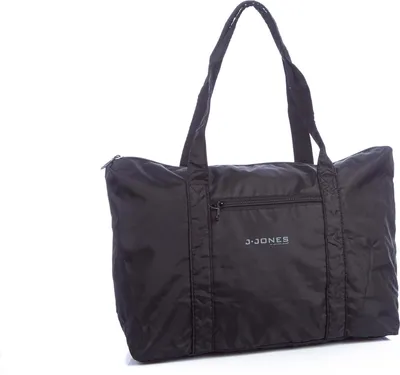 Zdjęcie produktu dla Lekka Materiałowa Torba Podręczna Do Samolotu Podróżna Materiałowa 50x35x20 cm Czarna