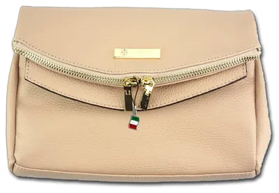 Produktbild von 2in1 Abendtasche rosa Damen Echtleder Clutch Florence D3OTF803A