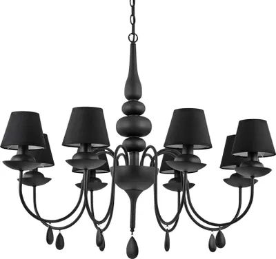 Image de Ideal Lux Lampe à suspendre Blanche Sp8 Noir