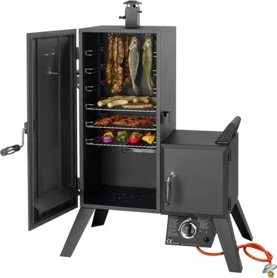 Produktbild von El Fuego Gasgrill Portland SF Smoker  AY 3175 Räucherturm BBQ Räucherofen
