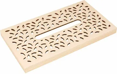 Produktbild von Taschentücher mit Federdeckel - 25 x 14 x 8,5 cm