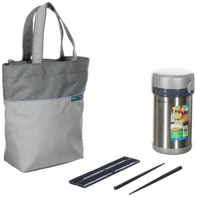Produktbild von Edelstahl Thermotasche für Reis und Suppe, 0,84 L
