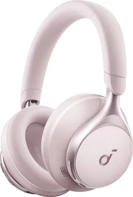 Produktbild von Space One Kabellose Over-Ear Bluetooth Kopfhörer, Aktives Noise Cancelling, 2X stärkere Stimmunterdrückung, 40h Wiedergabe, App, Bluetooth 5.3