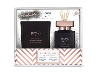 Imagen del producto de ipuro Essentials: Vela + Difusor, set de regalo. 125g / 50ml