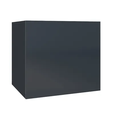 Produktbild von Hängeschrank ONYX ON1A schwarz hochglanz