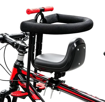 Imagen del producto de Asiento para bicicleta para niños, con reposapiés