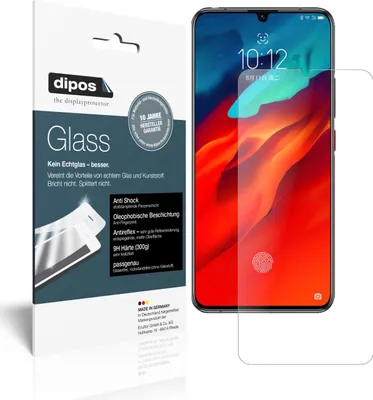 Produktbild von 1x Schutzfolie für Lenovo Z6 Pro matt - Anti-Shock 9H Folie dipos Glass Kunststoffglas