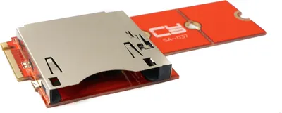 Produktbild von CFexpress Adapter Typ B Buchse zu NVME M-key M.2 NGFF Stecker Kabel in Grün