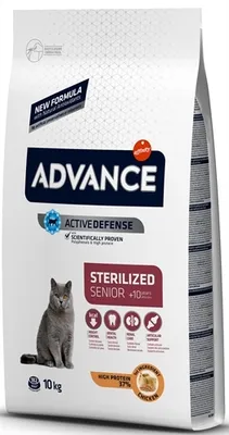 Productafbeelding van Advance Kat Gesteriliseerd Sensitief Senior 10+ - Droogvoeding voor Katten