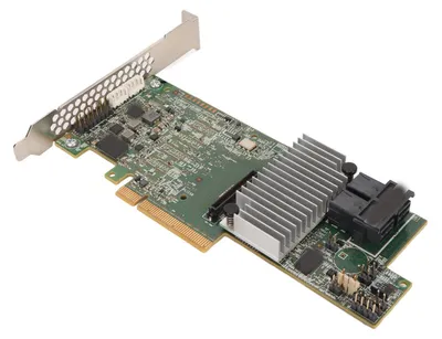 Zdjęcie produktu dla Karta macierzy RAID SAS3, 8 portów, 12 Gb/s, PCIe 3.0, 1G – karta kontrolera RAID LSI MegaRAID 9217 8I do serwerów i stacji roboczych
