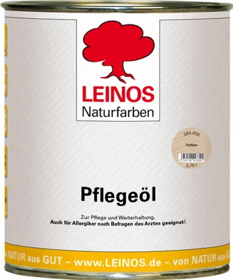 Produktbild von LEINOS 285 Pflegeöl 002 farblos  0,75 Liter | Zur Behandlung aller geölten und gewachsten Flächen wie Holz, Kork und Linoleum im Innenbereich |