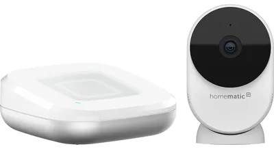 Produktbild von Homematic IP Bundle Access Point + 2x Innenkamera basic, Set, (3 MP