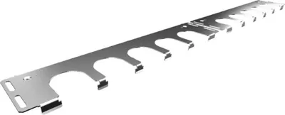 Produktbild von Rittal VX 8619.801, Kabelmanagementtafel, Galvanisiertes Stahl, Metallisch, 2 Stück(e)