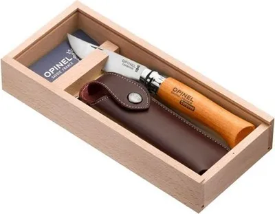 Produktbild von Opinel Messer Carbon Pack + Etui 08