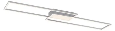 Image de Plafonnier LED, intensité lumineuse variable, télécommande, L 109,5 cm