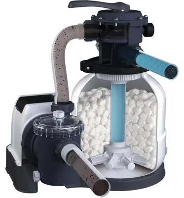 Productafbeelding van Filter Balls - INTEX - Filtration fineness 3 to 5 microns - Lifespan 3 to 5 years