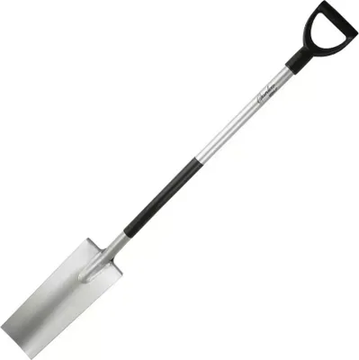 Zdjęcie produktu dla Szpadel drenarski, trzonek metalowy 127cm