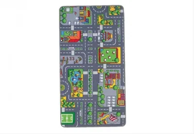 Produktbild von Spielteppich City 80x120cm, 1Stück