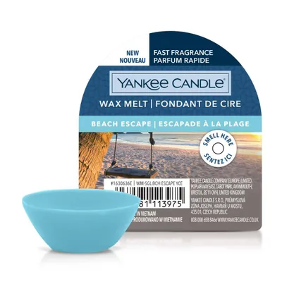Produktbild von Yankee Candle Beach Escape, Rund, Blau, 22 g, 1 Stück(e)